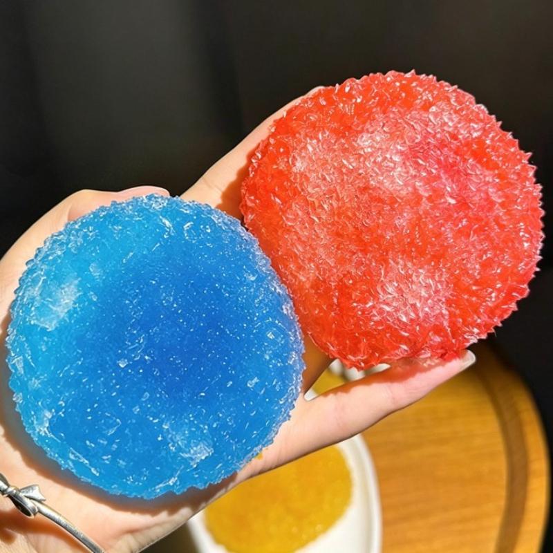 Textuur IJshoorntjes Maken Geluiden Squishy Speelgoed Zacht Rubber Fidgets Sensorisch Speelgoed Stressverlichting Knijpen Drukken Bal Verjaardagsfeestje