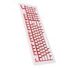 Keyboard Keycaps FOS Step 110 Keys OEM Height 2 Color Injection Molding Computer Accessories
