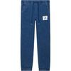 Logo Lace Knit Sports Pants Men Bottoms Blue DR3090-493