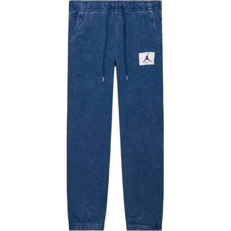 Jordan Logo Lace Knit Sports Pants Men Bottoms Blue DR3090-493