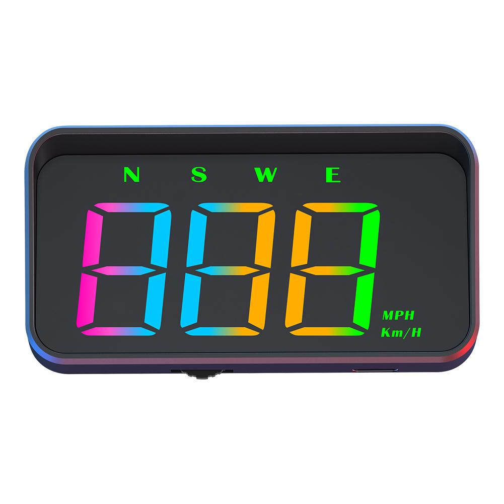 

Автомобильный HUD Head Up Display Plug & Play M2S GPS Спидометр Спидометр на лобовое стекло Проектор HUD Универсальные электронные аксессуары чёрный