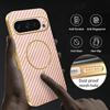 For Google Pixel 9 Pro Phone Case Carbon Fiber Textured Electroplated TPU Back Cover