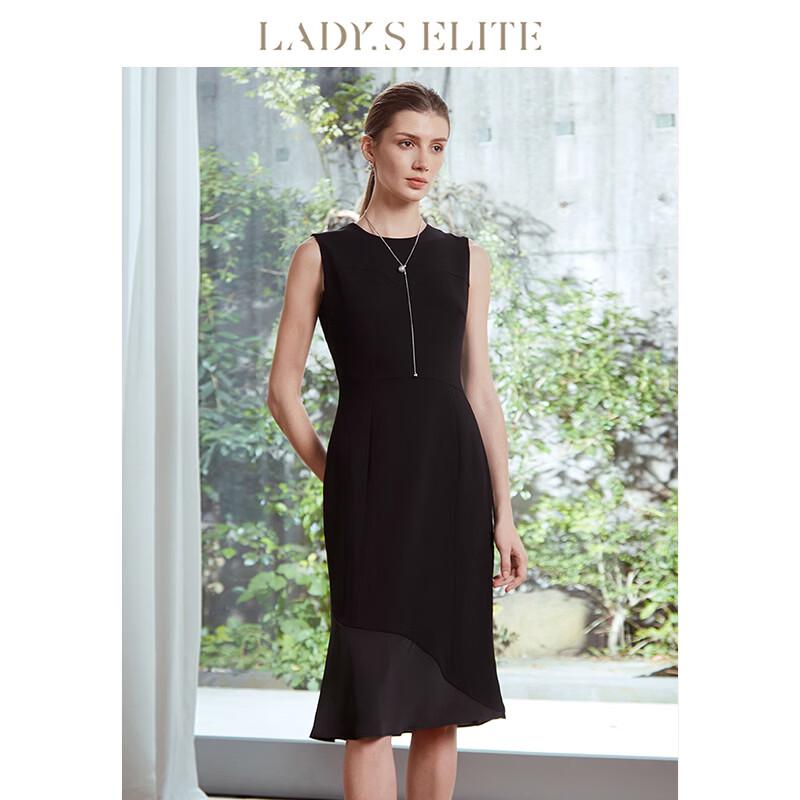 

LadyS Elite Pure Color High-Waist Dress for Women, 2026 Summer Collection S