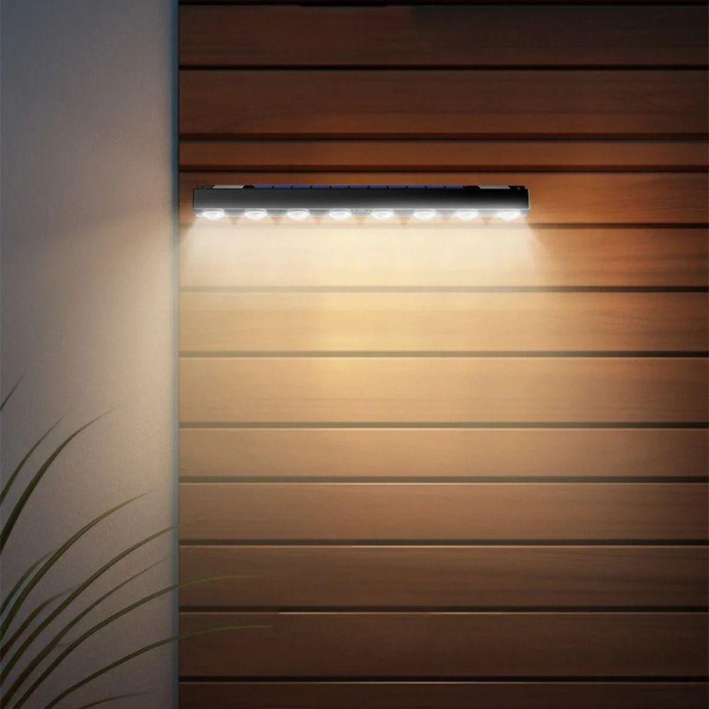 Waterproof Courtyard Garden Decoration Light Solar Billboard Lights  Balcony Staircase Fence