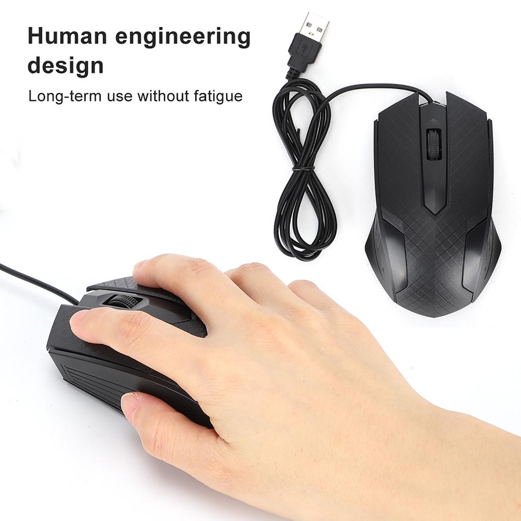 Wired Mouse Professional   Laptop Computer Tool 2400dpi Human Engineering Design