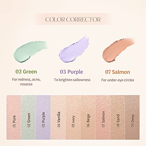 Official" Dasique Pro Concealer Palette Pro Concealer Palette/Concealer/Concealer Palette (#1 Cover)