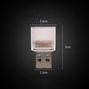 1/3PCS Car Mini USB LED Ambient Light Decorative Atmosphere Lamps for Interior Environment Auto PC Computer Portable Light Plug