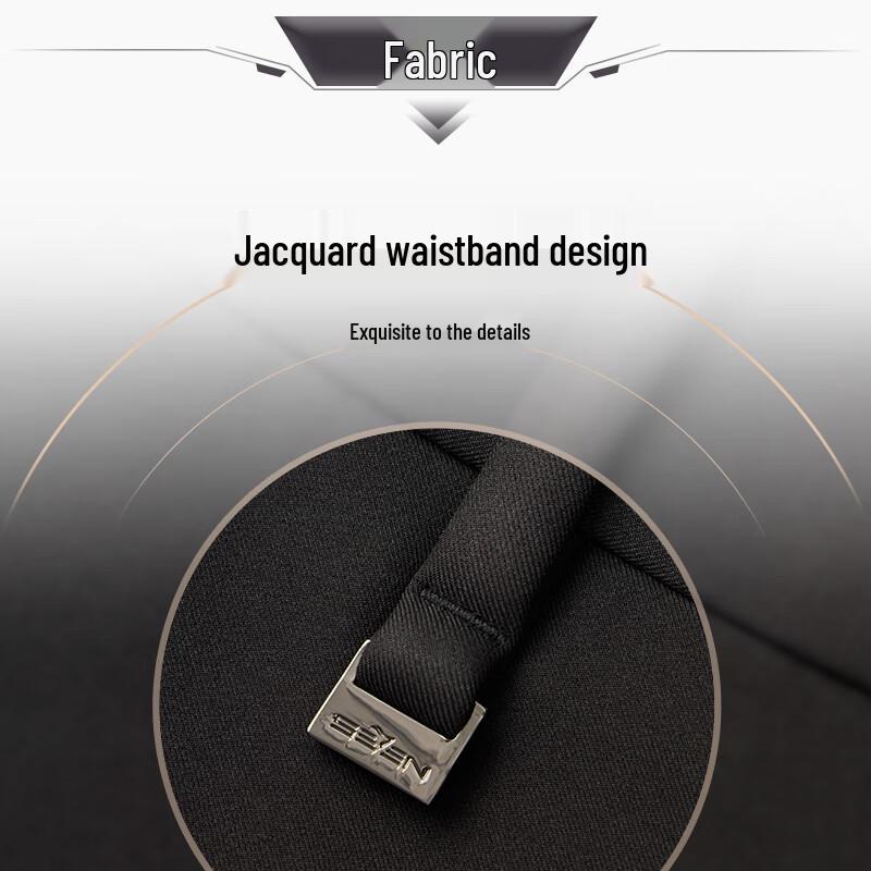 Septwolves Men's Warm Composite Fleece Straight-Leg Casual Pants