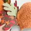 Thanksgiving Cartoon Turkey Plush Hat - Festive Party Decoration