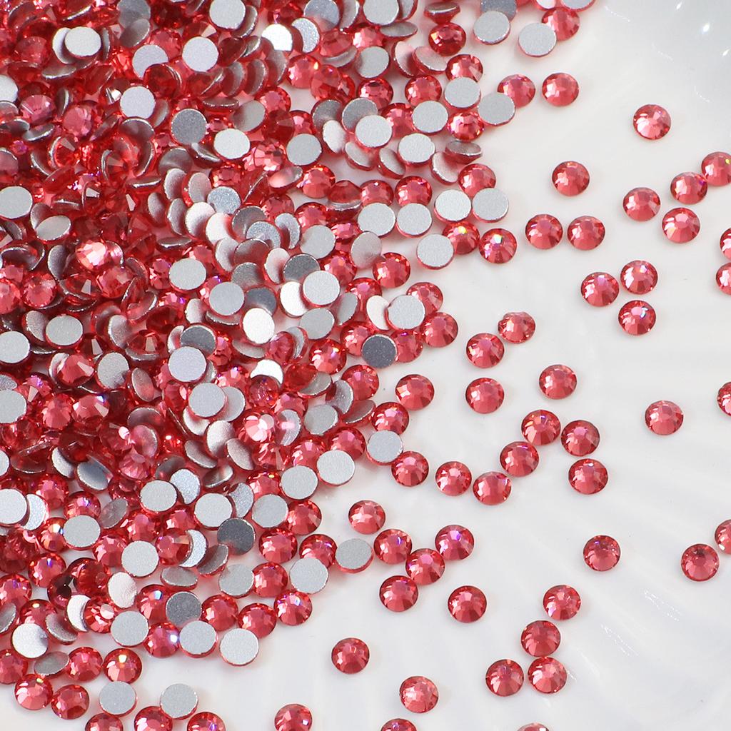 Yiwu Nail Art Flat Bottom Diamond Nail Art Jewelry Mini Color Small Round Diamond Glass Rhinestone Small Ss Diamond Jewelry 1440 Pcs