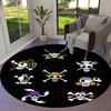 One Piece Round Area Rug Carpet Rug For Living Room Bedroom Sofa Playroom Decor Nonslip Floor Mat