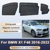Sun Shades For BMW X1 F48 2016 2017 2018-2021 2022 Sunshades Magnetic Heat Insulation Mesh Window Curtains Visor Car Accessories