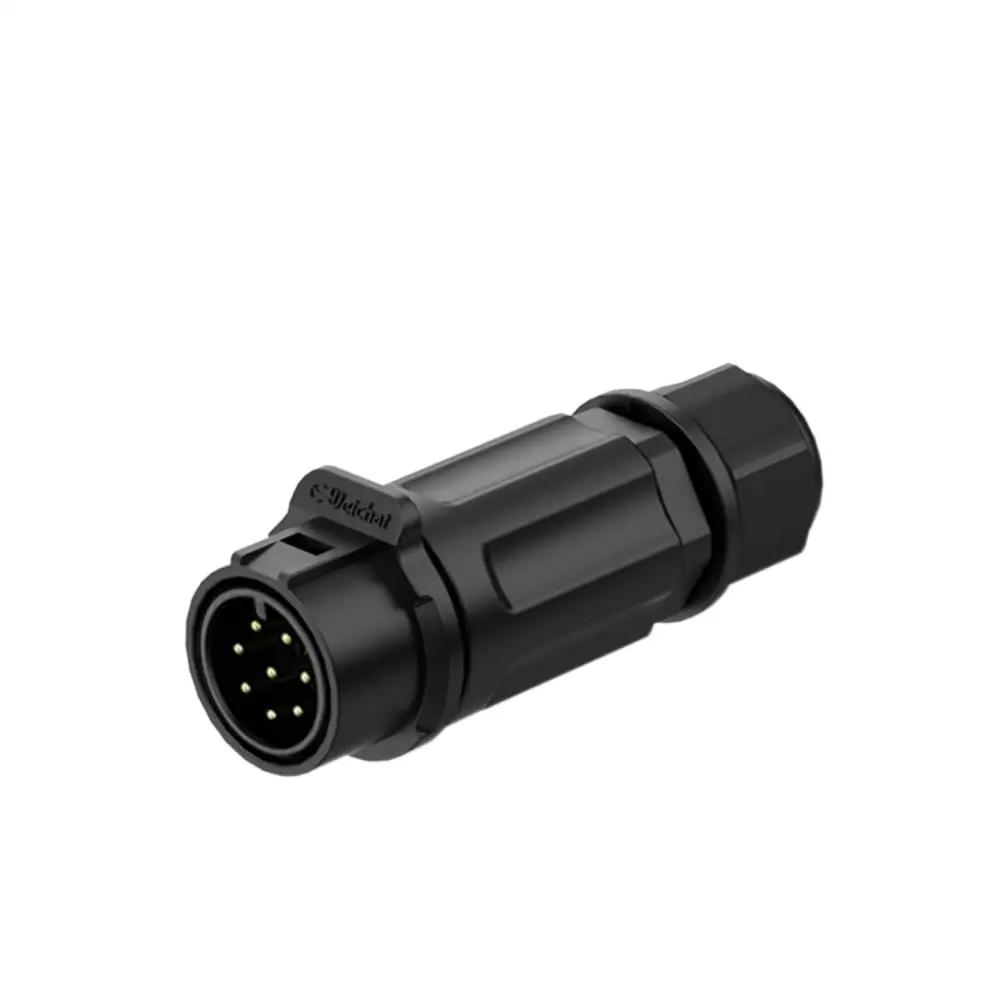 LP12 M12 IP67 3A 5A 2 3 4 5 6 7 8 Pin Solder Wire Cable Connector Waterproof Male Female Aviation Plug Socket Quickly Connected