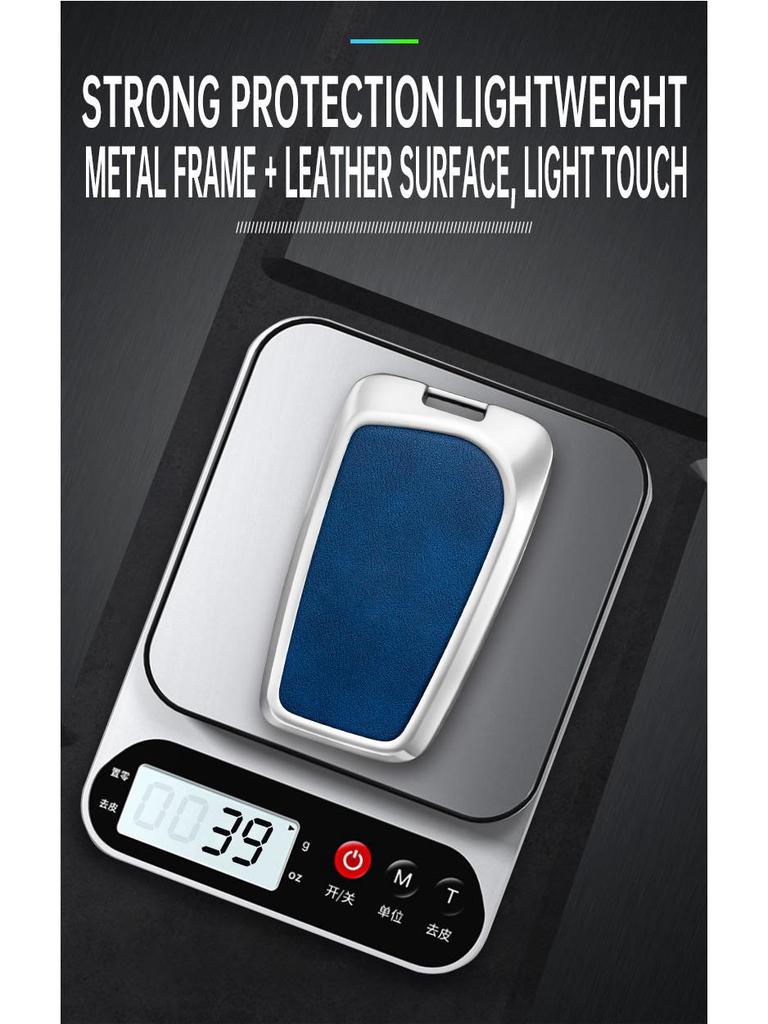 Folding Key Case for Toyota Reiz, Corolla, Levin, RAV4, and Highlander - Protective Cover & Buckle