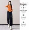 Women's Autumn 2026 Sportswear Set: Fashionable Morning Run Yoga Top and Cycling Fitness Pants