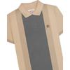 Lambretta Mens Contrast Panel Vintage Polo Shirt