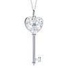 TIFFANY & CO. Keys 925 Sterling Silver Necklaces Unisex Silver GRP08722