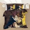 FAIRY TAIL Sleep Bedding Collection 3D Pattern Bed Cover Sets Japan Anime Comforter Bedding Sets FAIRY TAIL Bedclothes (NO Sheet) AYR