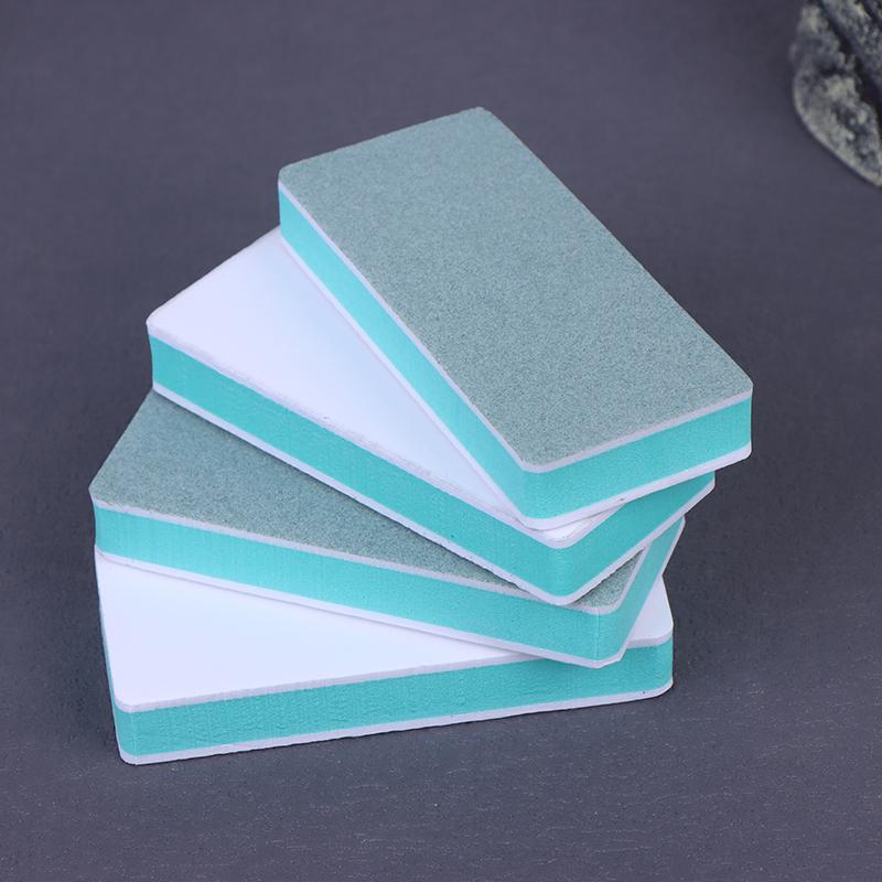 5/10Pcs Polishing Plate Nail Buffing Block Tools Manicure Sanding Accessories Portable Cultural Play Walnut Polishing Block