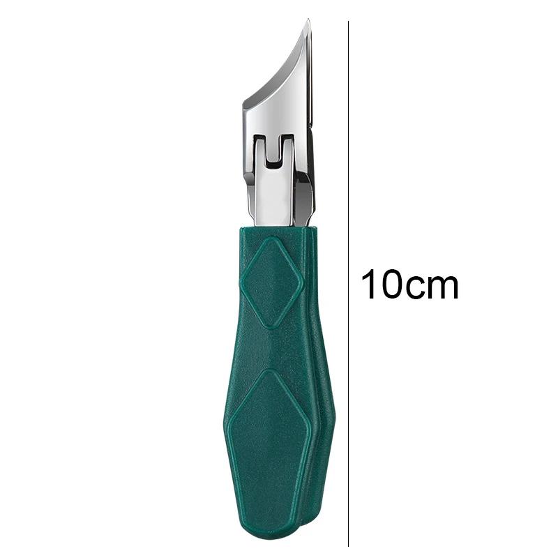 

2026 Toenail Clipper For Ingrown Or Thick Toenails Toenails Trimmer Professional Podiatrist Toenail Nipper With Stainless Steel Ultra зелёный