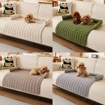 New Non-Slip Dog Bed Cover Cat Mat Pet Blanket Pet Nest Thickened Furniture Couch Cover Sofa Pet Bed Mat