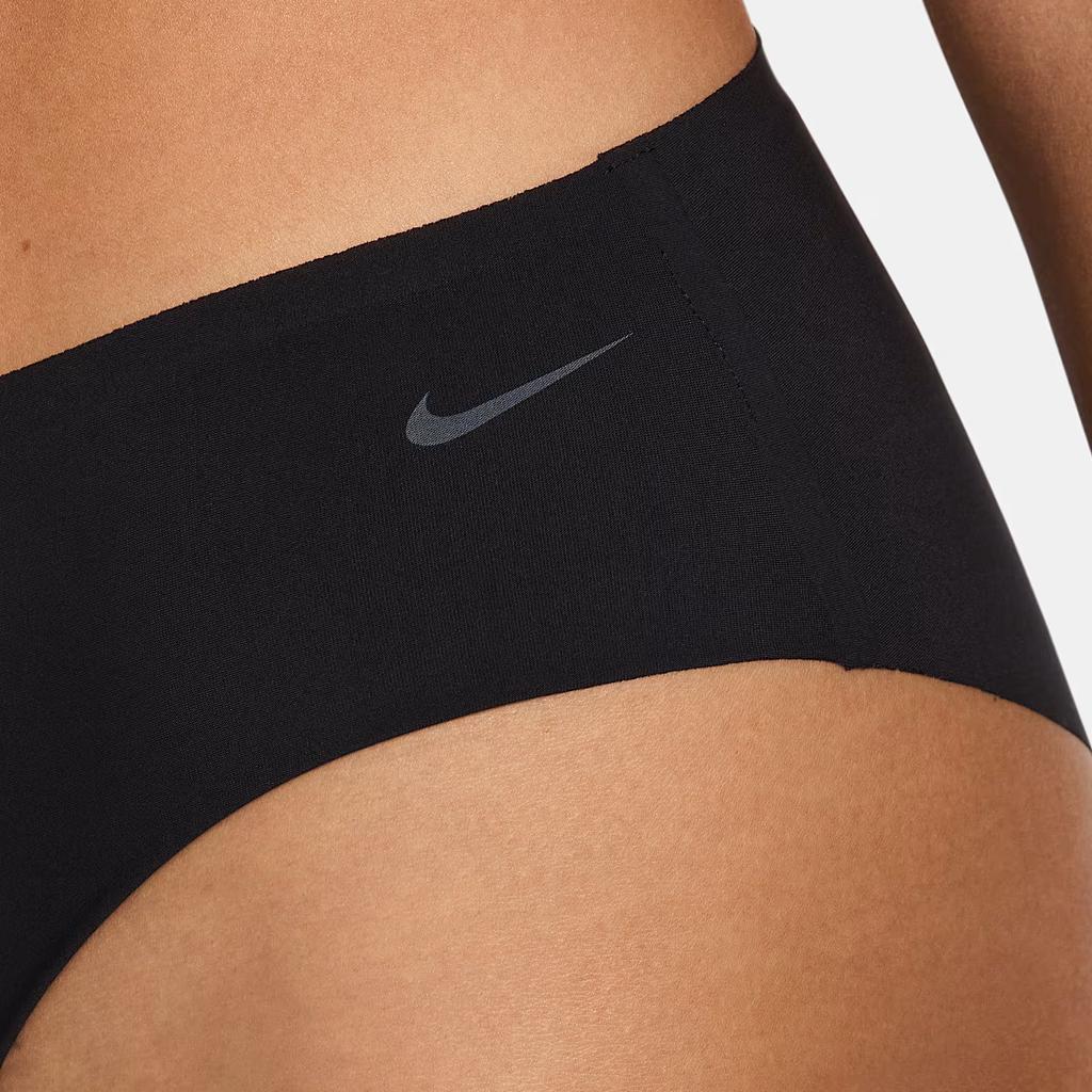 Nike Dri-Fit Leak Protection Period Comfortable Stylish Simple Versatile Fitted Briefs Women Underwear Black FZ1470-010