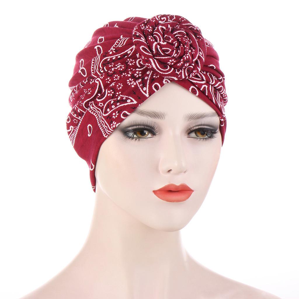 Polyester Spiral Headscarf Cap With Breathable Design For Fashionable Winter Wear