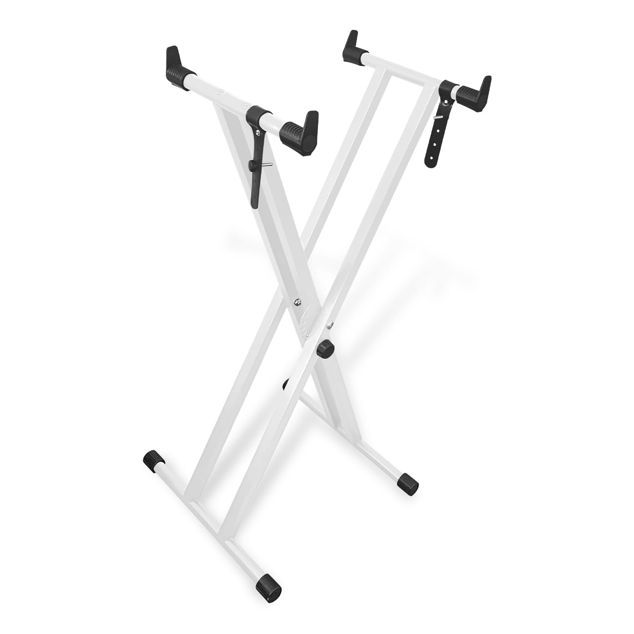 

[Improved Version] Longeye Electronic Piano Stand, Keyboard Piano Stand, Foldable, X-Shaped, Height Adjustable, 88 Keys, 61 Keys, Compact Storage