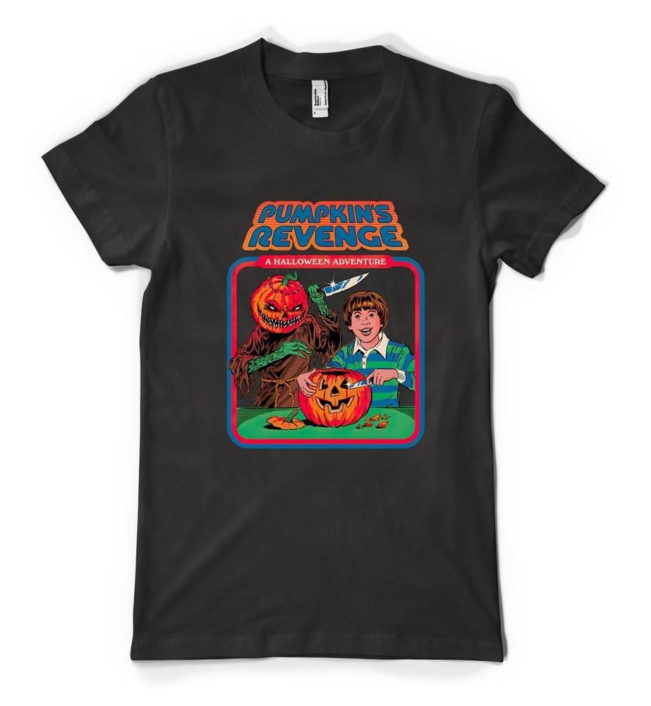

Pumpkin Revenge Halloween Adventure Spooky Personalised Unisex Adult T Shirt 4XL