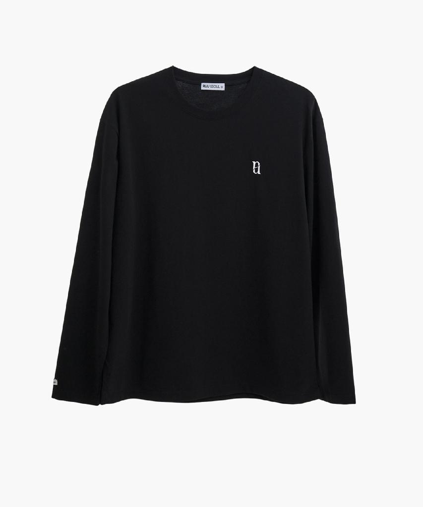 Lu Signature Basic Long Sleeve Black