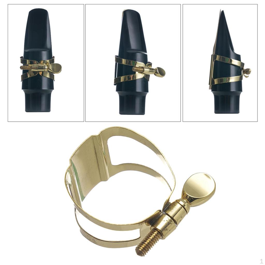 Alto / Tenor Soprano Saxophone Mouthpiece Ligature Sax Accessories