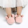 Soft Baby Crib Shoes Non-Slip Sole Baby Walking Shoes Cartoon Newborn Baby Booties  Winter