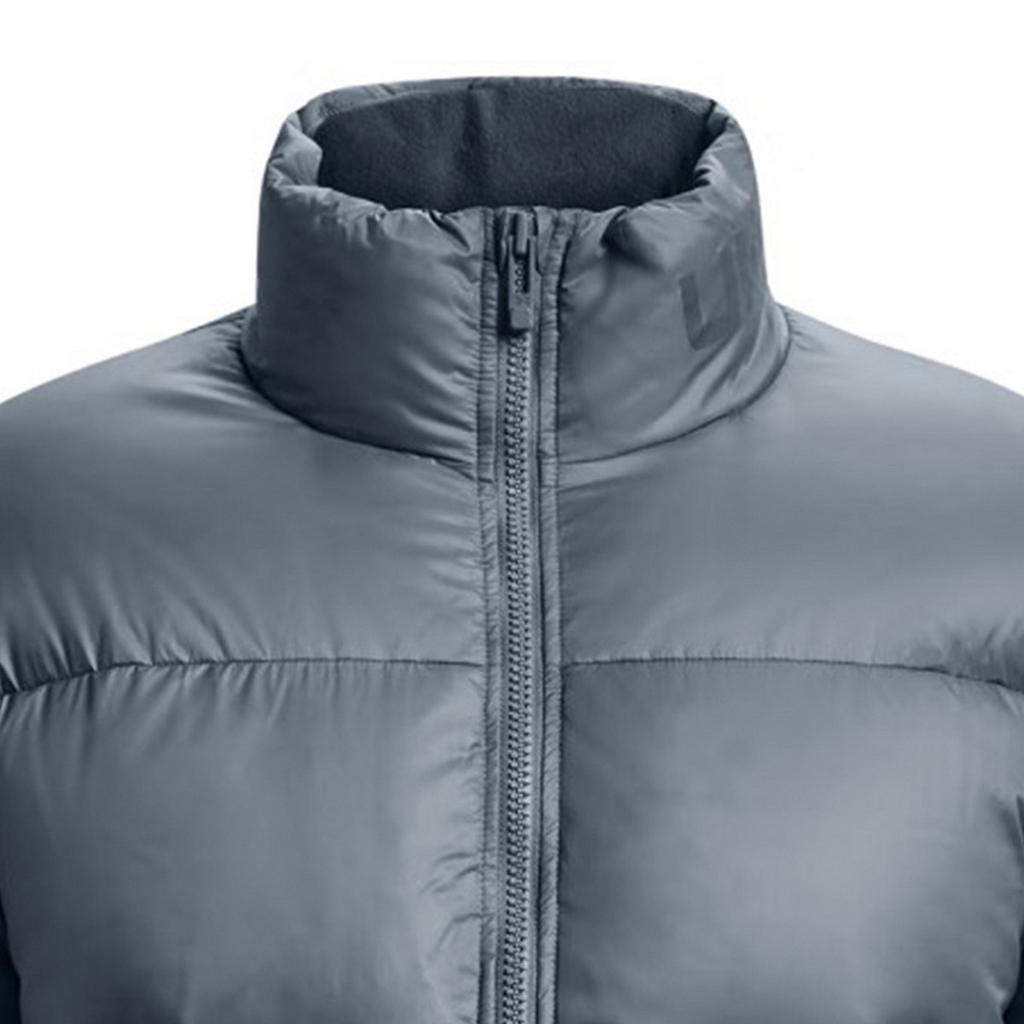 Under Armour ColdGear Down Jacket Unisex Gray, Comes With Necklace 1378828-002