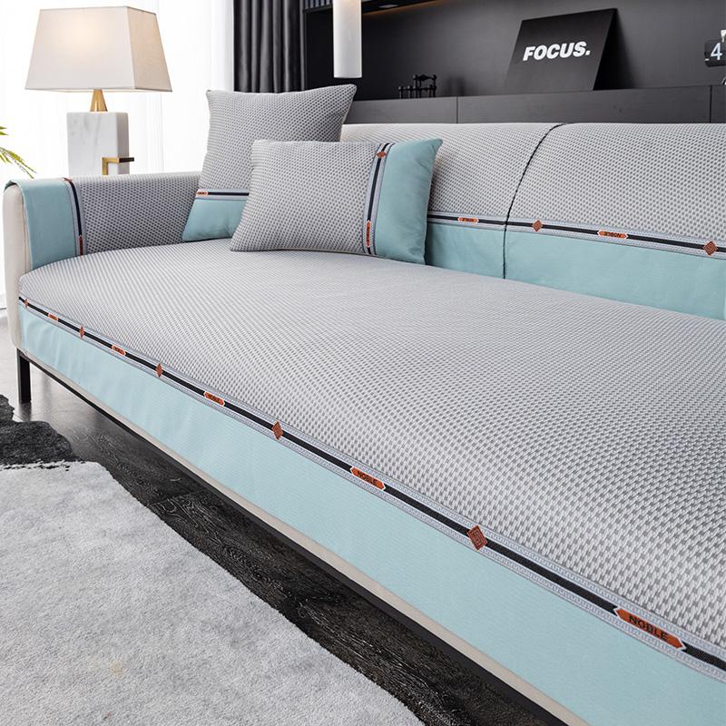 

Чехол Funda Home Cool Feeling Slipcover Funda Home Non-slip Ice Silk Sofa Cushion Couch Sofa Cover 70X70