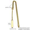 Lariat Stick Pendant Necklace for Women Stainless Steel Gold Color Simple O-Ring Sweater Choker Chian Y-Necklace Jewelry Gifts
