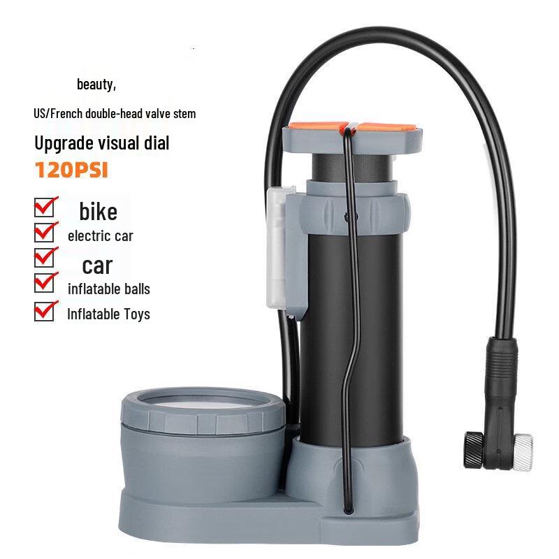 Lishi High-Pressure Handheld Bicycle Fork Pump