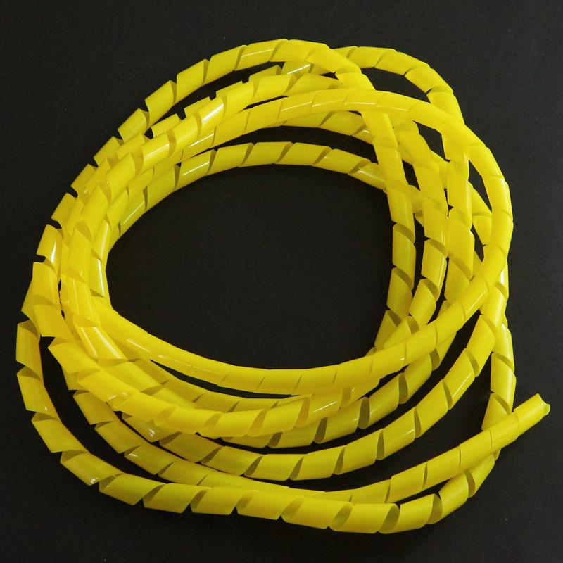 PE 4/5/6/8/10/12/14/16 /18 To 30mm Cable Tie Wire Winding Pipe Spiral Wrapping Bands Organizer Sheath Tube Sleeve Harness Hose