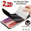 2PCS Full Coverage Privacy Hydrogel Film for Motorola Edge 60 Fusion 60 Stylus 50 Ultra 40Pro 50 Neo Anti-spy Soft Film No Glass