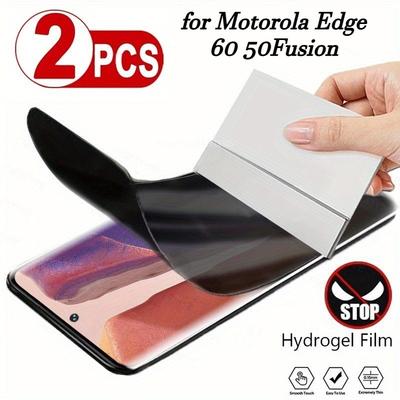 2PCS Full Coverage Privacy Hydrogel Film for Motorola Edge 60 Fusion 60 Stylus 50 Ultra 40Pro 50 Neo Anti-spy Soft Film No Glass