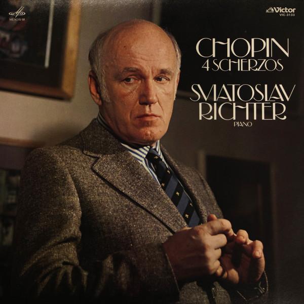 

LP Record SVIATOSLAV RICHTER - Chopin: 4 Scherzos VIC3133 MELODIYA 1983 Japan Obi Classical Used