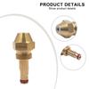 1PC Stainless Steel Burner Nozzle Premium Brass Heater Nozzle For Mr. Heater MH175KT MH175KTR Replacement Accessories
