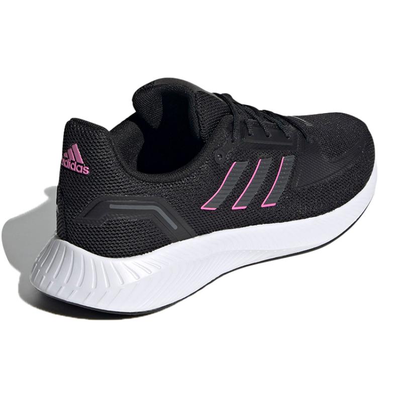 Adidas Runfalcon 2.0 Black Screaming Pink Women's Sneakers FY9624