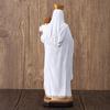 Sacred Virgin Marys Figurine With Infant Resin Virgin Marys Statue Holiday Decors For Home Mantels Desktop Centerpieces