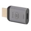 USB C Buchse auf Stecker Adapter 4K 60Hz High Speed Plug and Play Typ C auf HD Multimedia Interface für PC Telefon Tablet