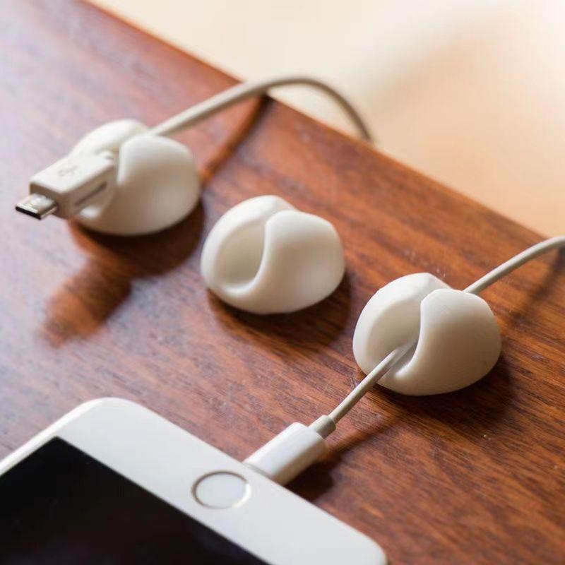 

Настольный кабель для передачи данных, кабель для зарядки, кабель для хранения телефона, кабель для наушников, офисный настенный зажим для кабеля изголовья кровати, держатель для проводов, органайзер для шнура белый