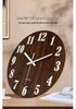 MDF Luminous Silent Wall Clock - Creative, Glowing Quartz Clock for Bedroom and Living Room