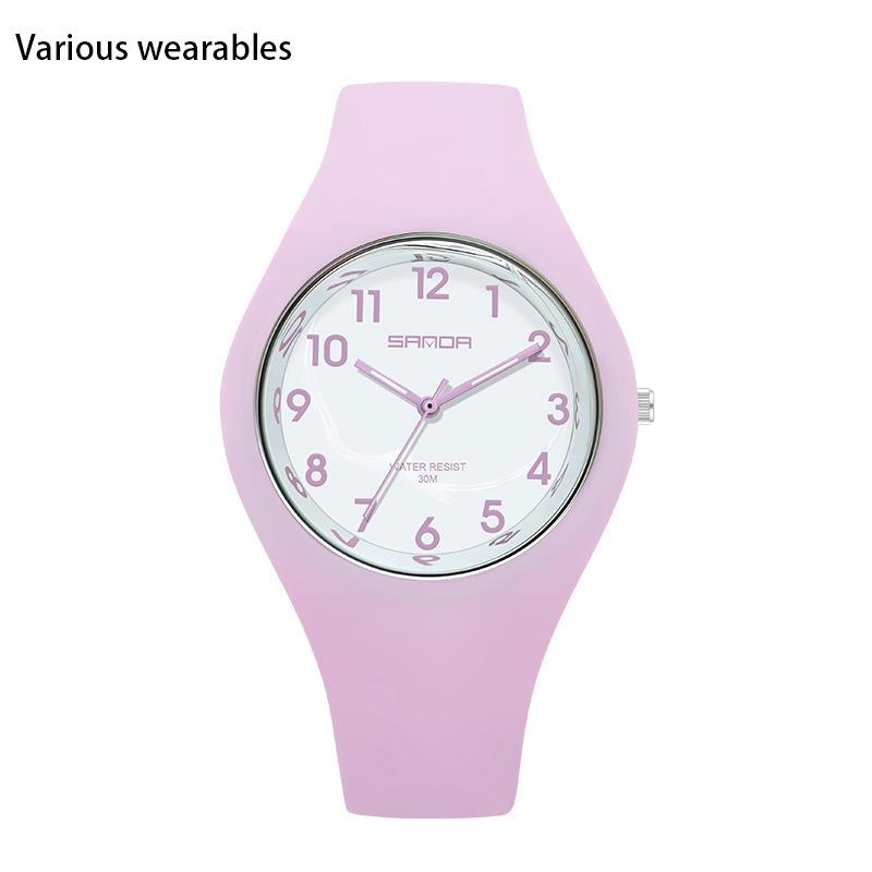 Jelly Is A New Type of Women's Electronic Watch Small Personality Fashion Trend Electronic Quartz Women's Watch