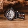 BOBO BIRD Now Wooden Watch Quartz Chronograph Luminous Wooden Watch Men Quartz Watch S18-1