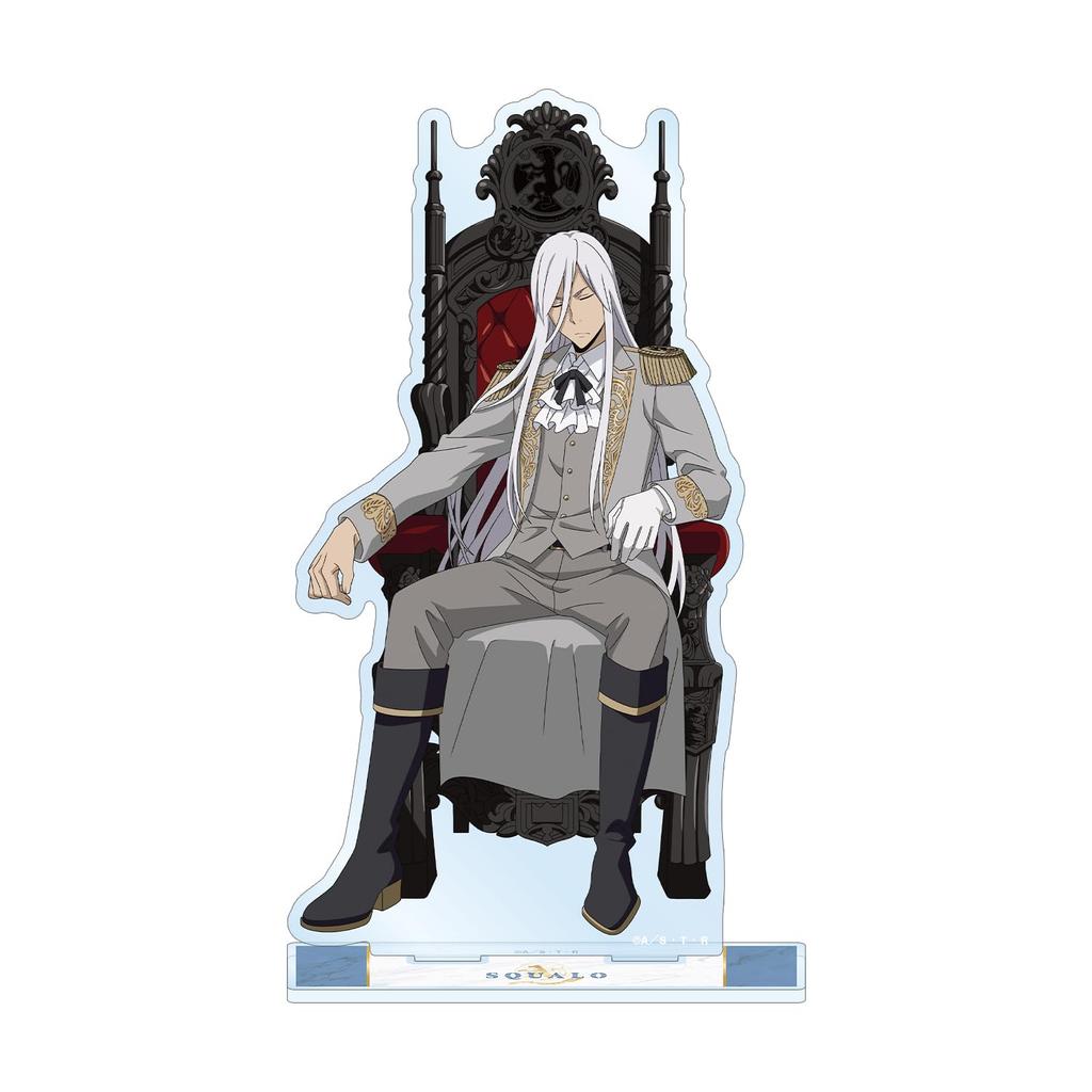 Katekyo Hitman Original Squalo Years Dreaming Throne Acrylic Stand Reborn! Illustration [10 Later] Ver. Extra-Large