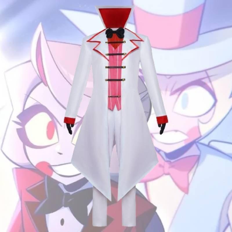 Hell Hotel Lucifer Costume In Devil King Lucifer Cosplay Outfit Fabric